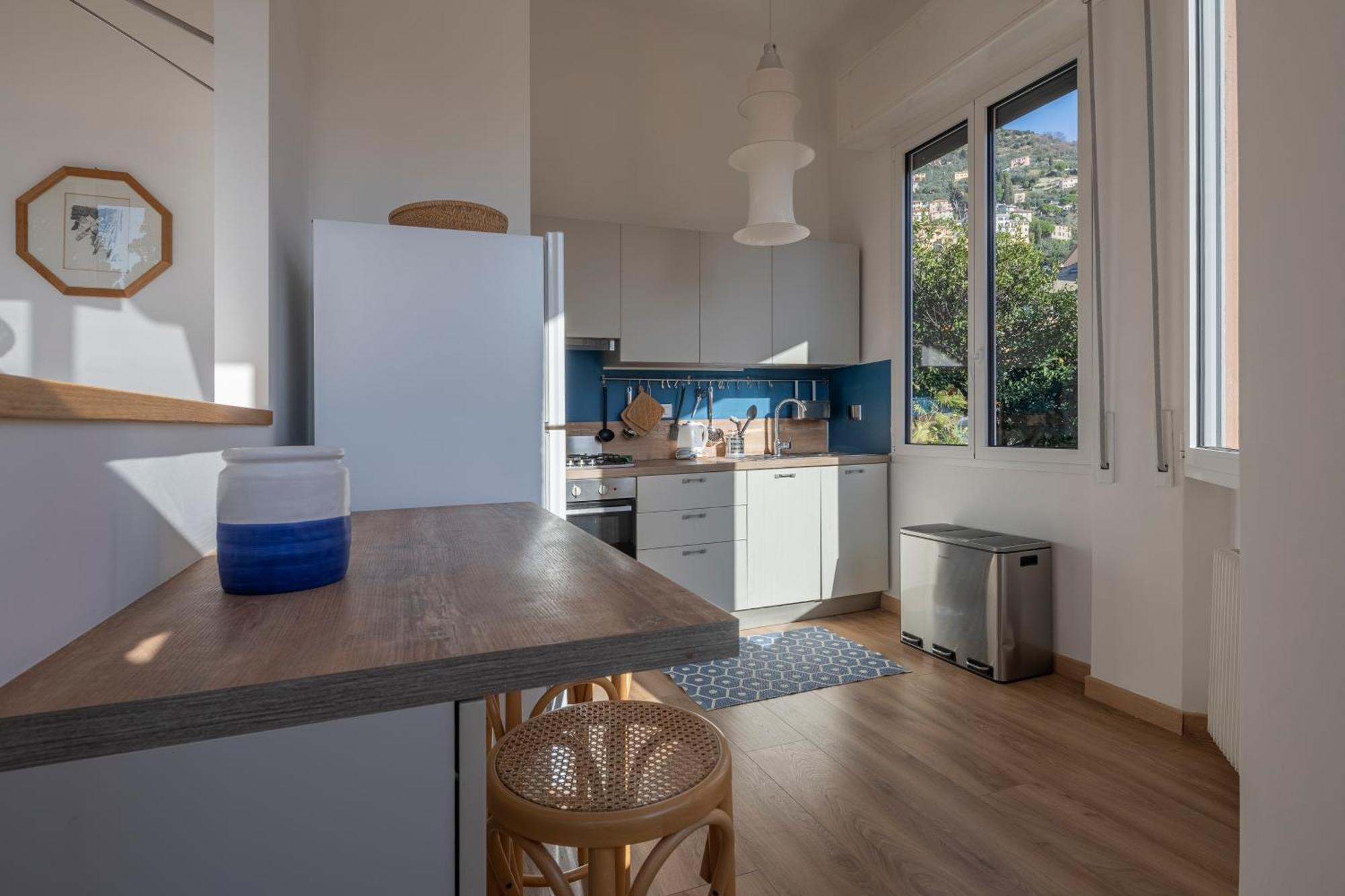 Appartamento Seaside, Parking, Wifi, Ac, Nervi Genova