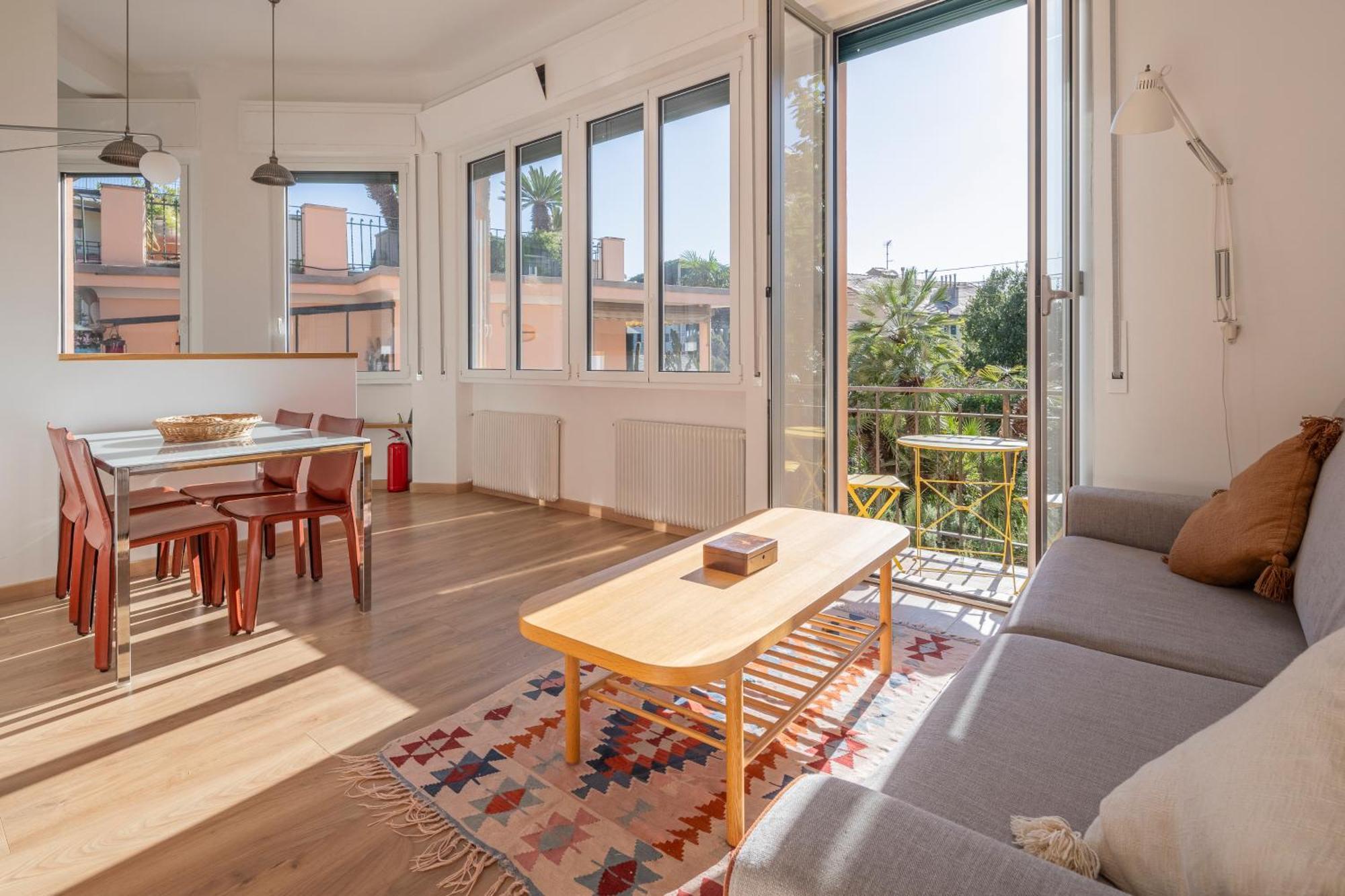 Seaside, Parking, Wifi, Ac, Nervi Appartamento *