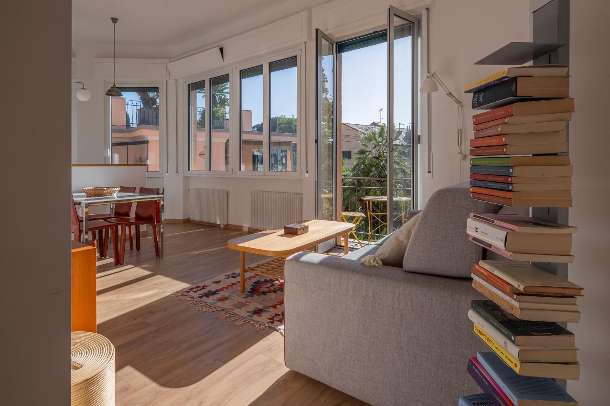 Seaside, Parking, Wifi, Ac, Nervi